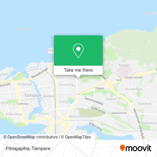 Pihlajapiha map