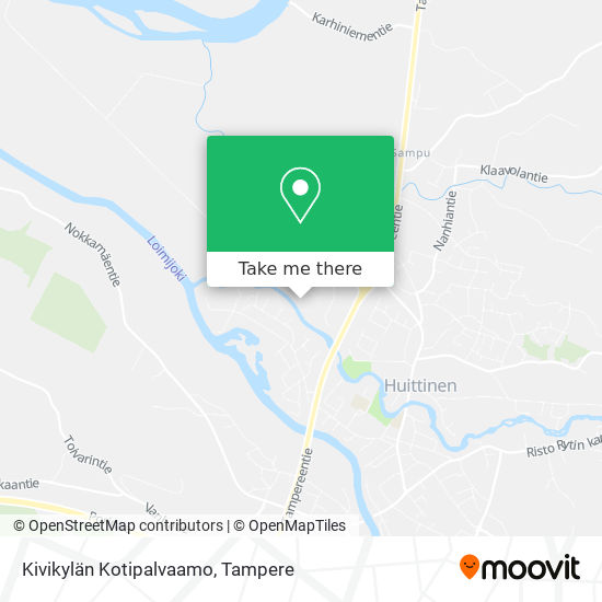 Kivikylän Kotipalvaamo map