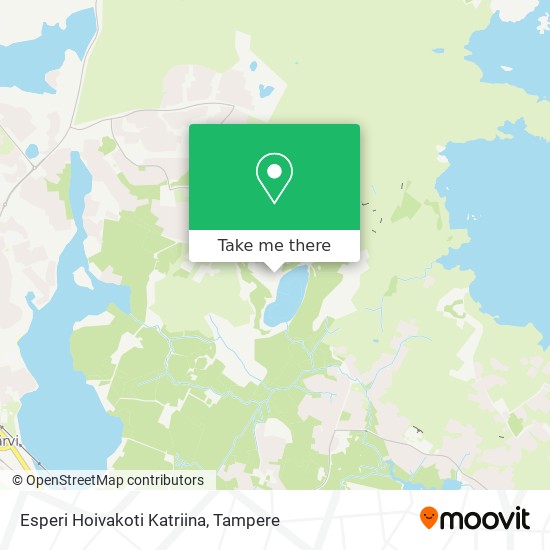 Esperi Hoivakoti Katriina map