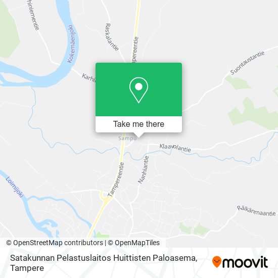 Satakunnan Pelastuslaitos Huittisten Paloasema map
