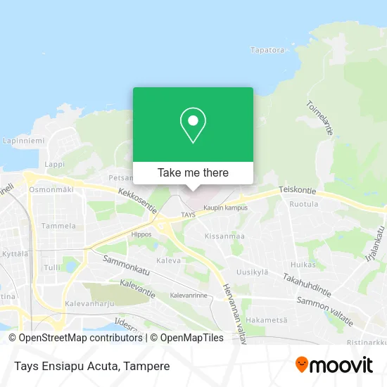 Tays Ensiapu Acuta map
