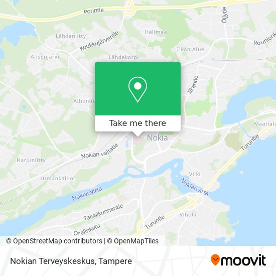 How to get to Nokian Terveyskeskus by Bus?