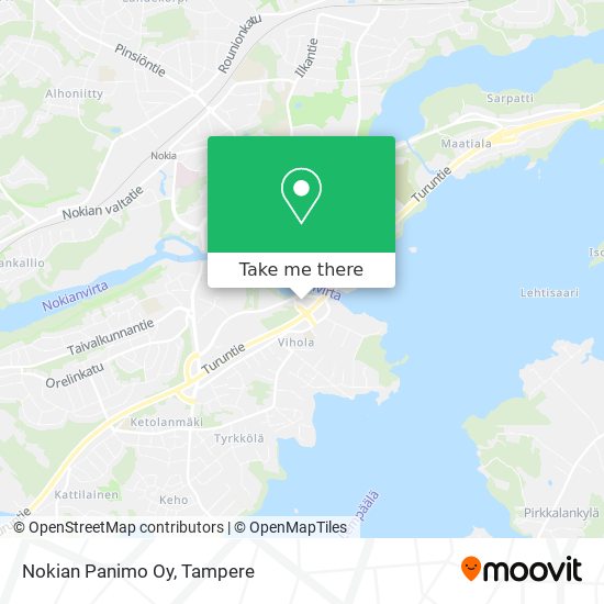 Nokian Panimo Oy map