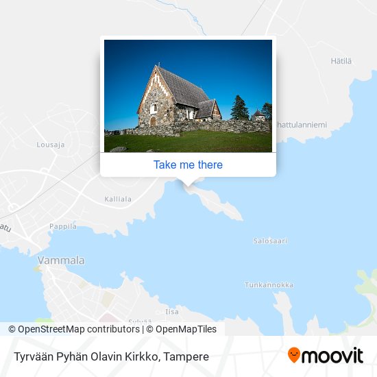 Tyrvään Pyhän Olavin Kirkko map