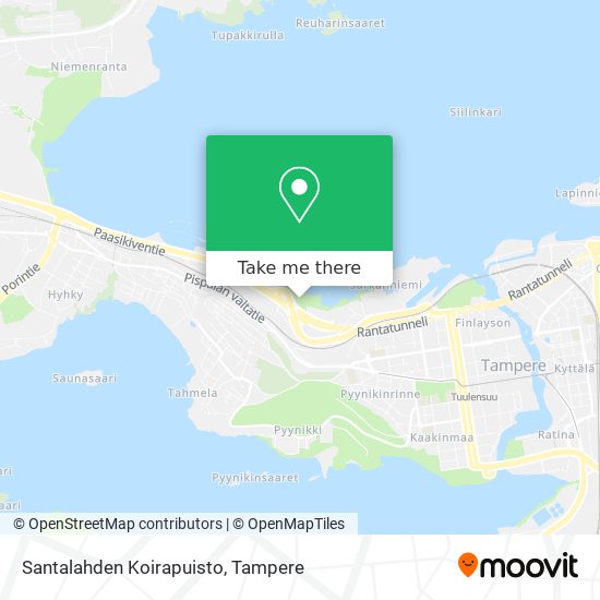 Santalahden Koirapuisto map