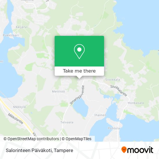 Salorinteen Päiväkoti map
