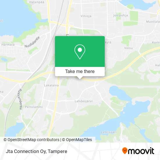 Jta Connection Oy map