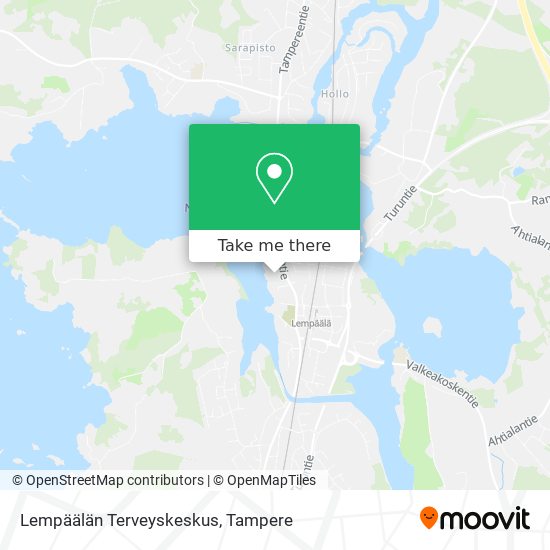 Lempäälän Terveyskeskus map