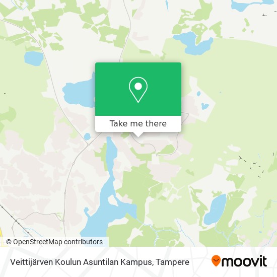 Veittijärven Koulun Asuntilan Kampus map