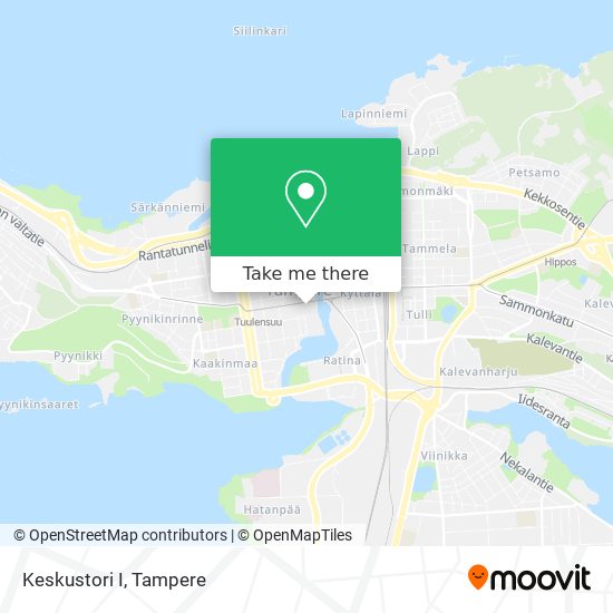 How to get to Keskustori I in Tampere by Bus?