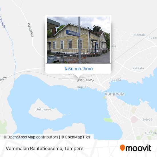 How to get to Vammalan Rautatieasema by Bus or Train?