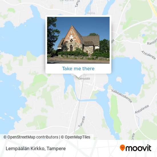 Lempäälän Kirkko map