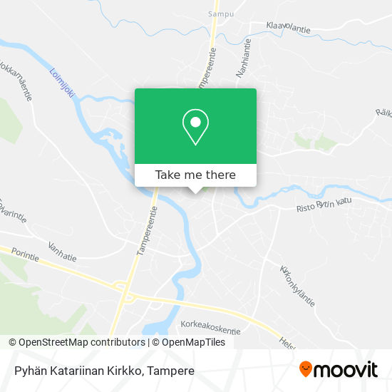 Pyhän Katariinan Kirkko map