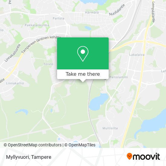 Myllyvuori map