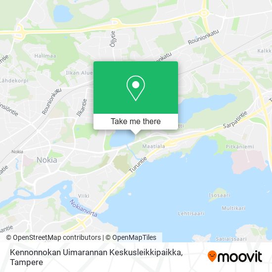 Kennonnokan Uimarannan Keskusleikkipaikka map