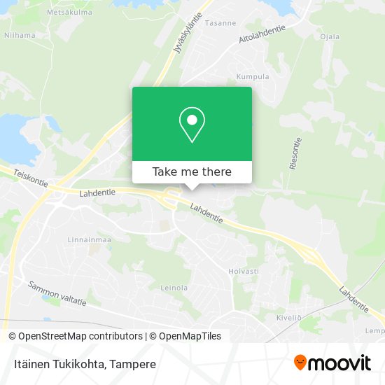 Itäinen Tukikohta map