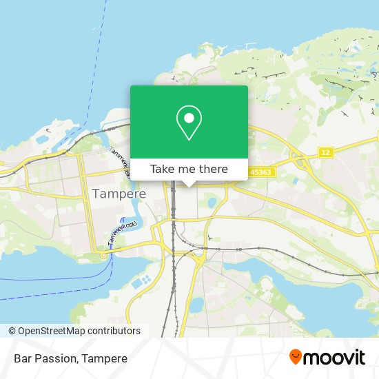 Bar Passion map