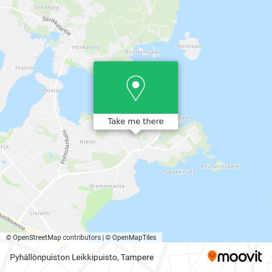 Pyhällönpuiston Leikkipuisto map