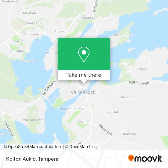 Koiton Aukio map