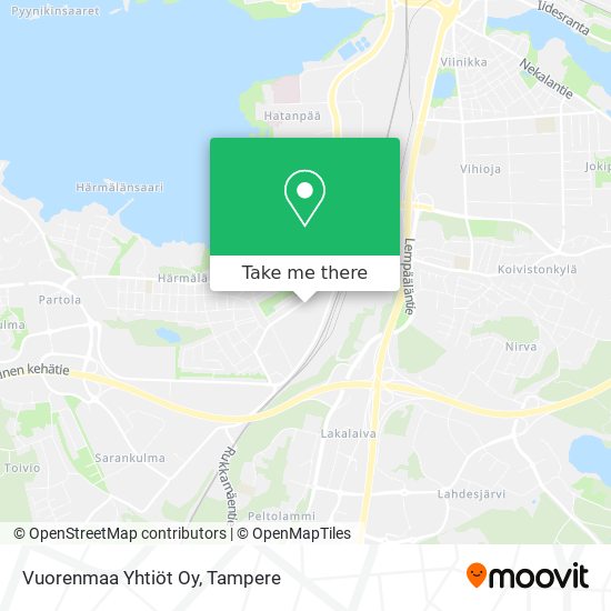 Vuorenmaa Yhtiöt Oy map