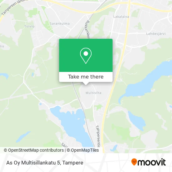 As Oy Multisillankatu 5 map