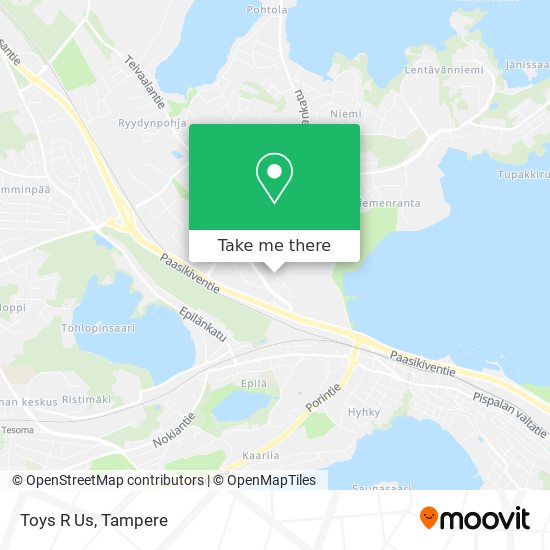 Toys R Us map