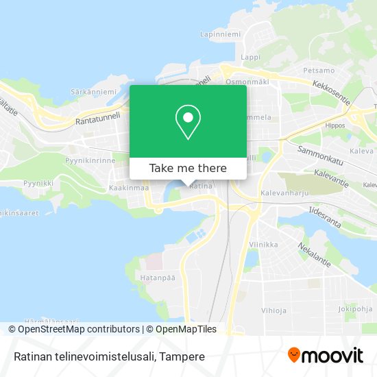 Ratinan telinevoimistelusali map