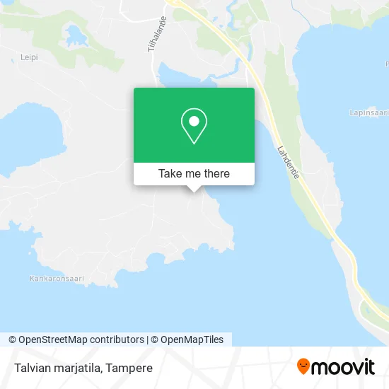 Talvian marjatila map