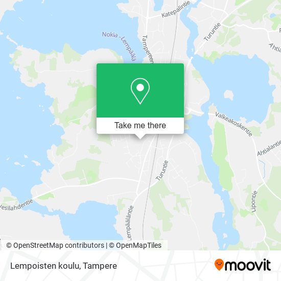 Lempoisten koulu map