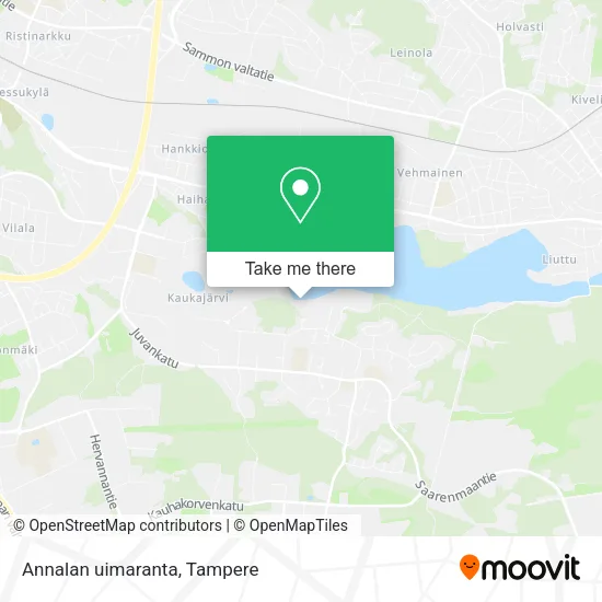 Annalan uimaranta map