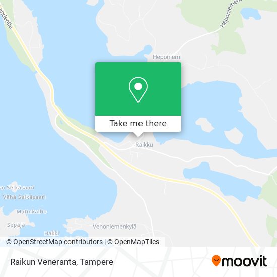 Raikun Veneranta map