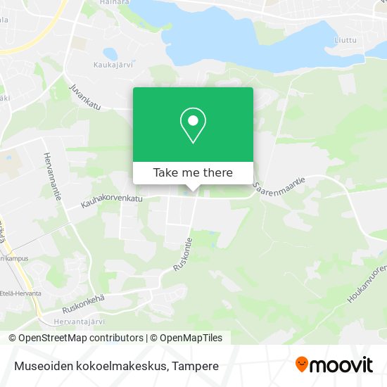 Museoiden kokoelmakeskus map