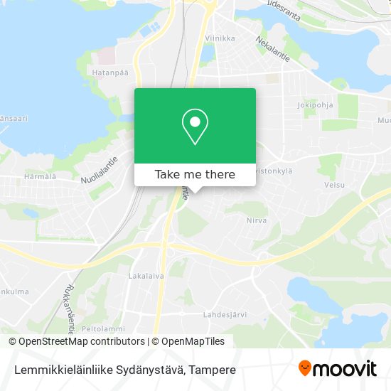 Lemmikkieläinliike Sydänystävä map