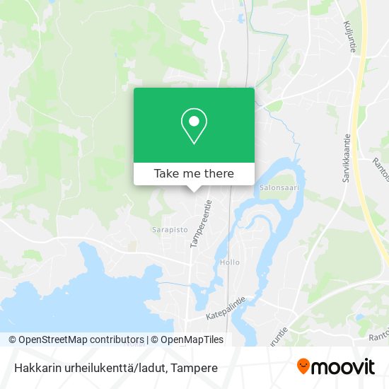 Hakkarin urheilukenttä/ladut map