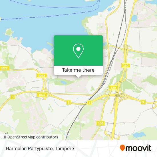 Härmälän Partypuisto map
