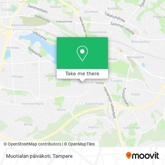 Muotialan päiväkoti map