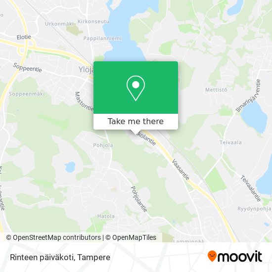Rinteen päiväkoti map
