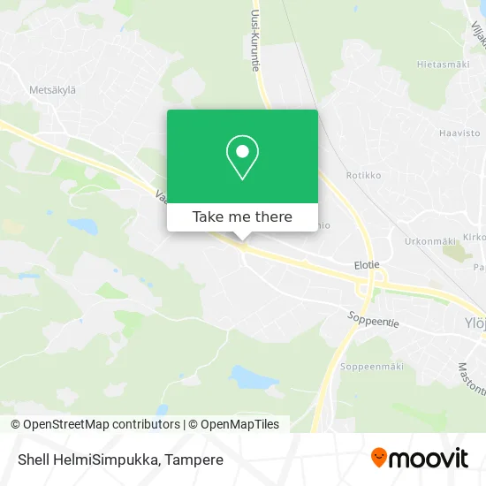 Shell HelmiSimpukka map