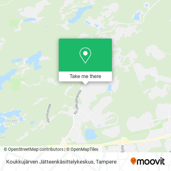 Koukkujärven Jätteenkäsittelykeskus map
