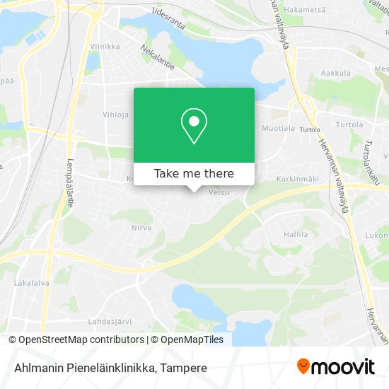 Ahlmanin Pieneläinklinikka map