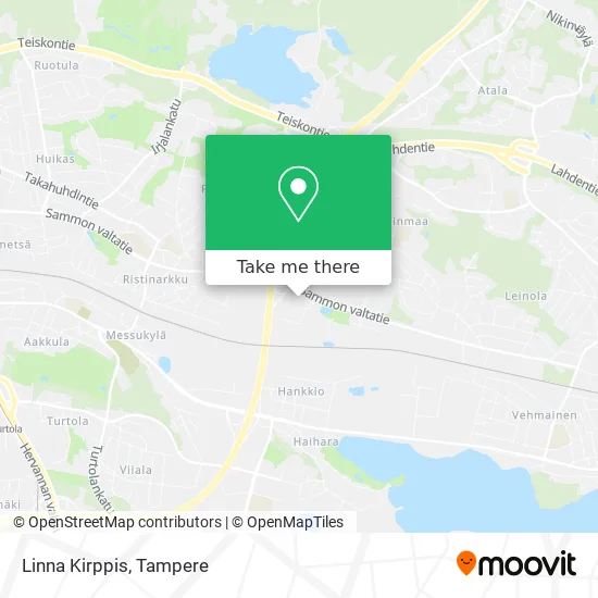 Linna Flea Market map