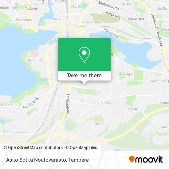 Asko Sotka Noutovarasto map