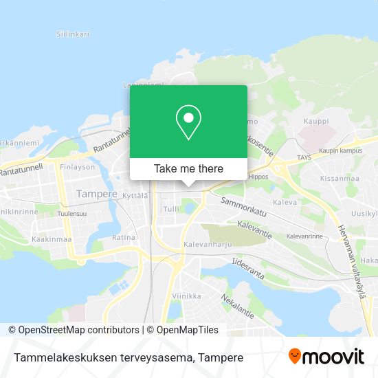 Tammelakeskuksen terveysasema map