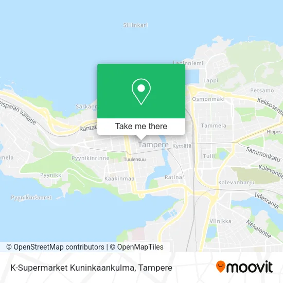 K-Supermarket Kuninkaankulma map