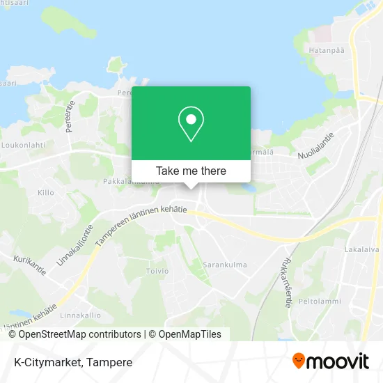 K-Citymarket map