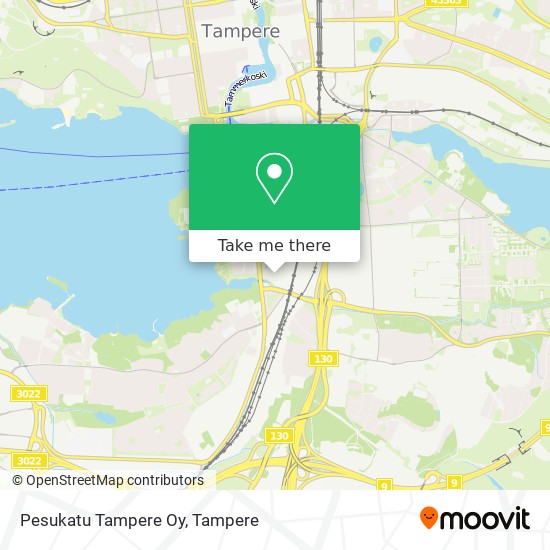 Pesukatu Tampere Oy map