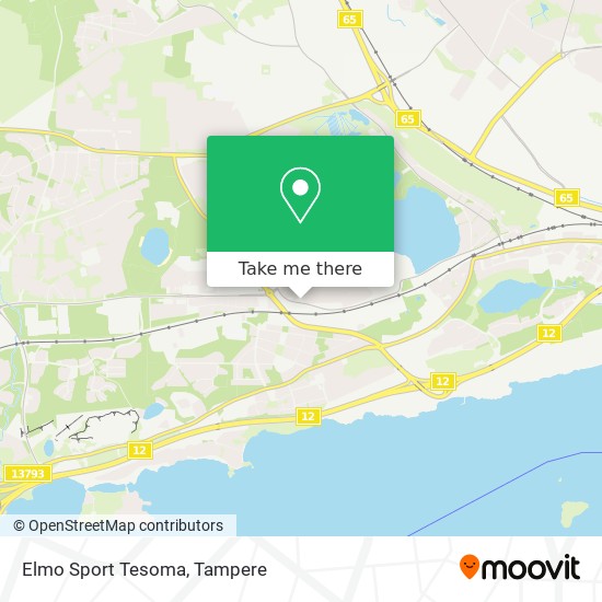 Elmo Sport Tesoma map