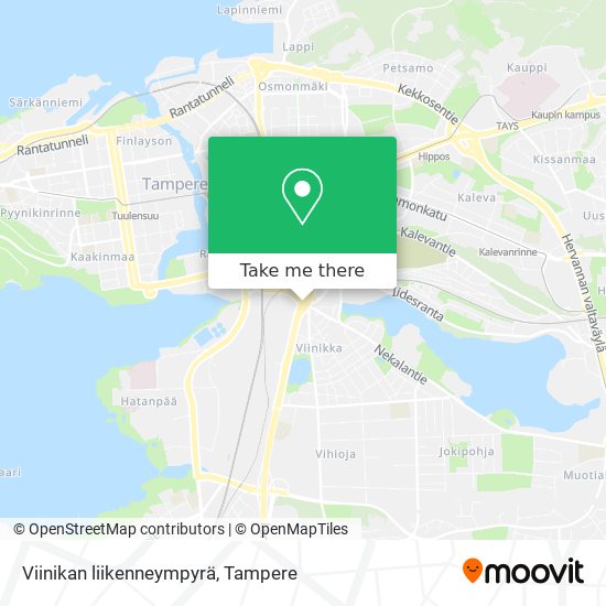 Viinikan liikenneympyrä map