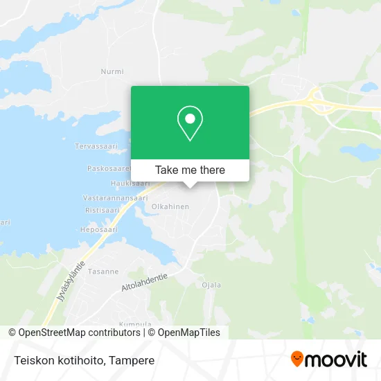 Teiskon kotihoito map
