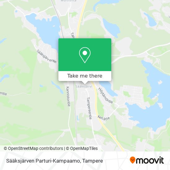 Sääksjärven Parturi-Kampaamo map